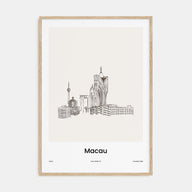Macau Drawn Poster
