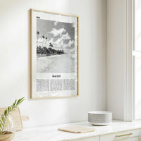 Maceio Print Black and White, Maceió Wall Art, Maceió Poster, Maceió Photo, Maceió Wall Decor, City Art Print, Brazil, Brasil, South America