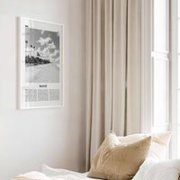 Maceio Print Black and White, Maceió Wall Art, Maceió Poster, Maceió Photo, Maceió Wall Decor, City Art Print, Brazil, Brasil, South America