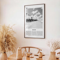 Maceio Print Black and White, Maceió Wall Art, Maceió Poster, Maceió Photo, Maceió Wall Decor, City Art Print, Brazil, Brasil, South America