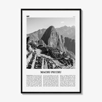 Machu Picchu Print Black and White, Machu Picchu Wall Art, Machu Picchu Poster, Machu Picchu Photo, Peru, Machu Pikchu, Cusco, South America