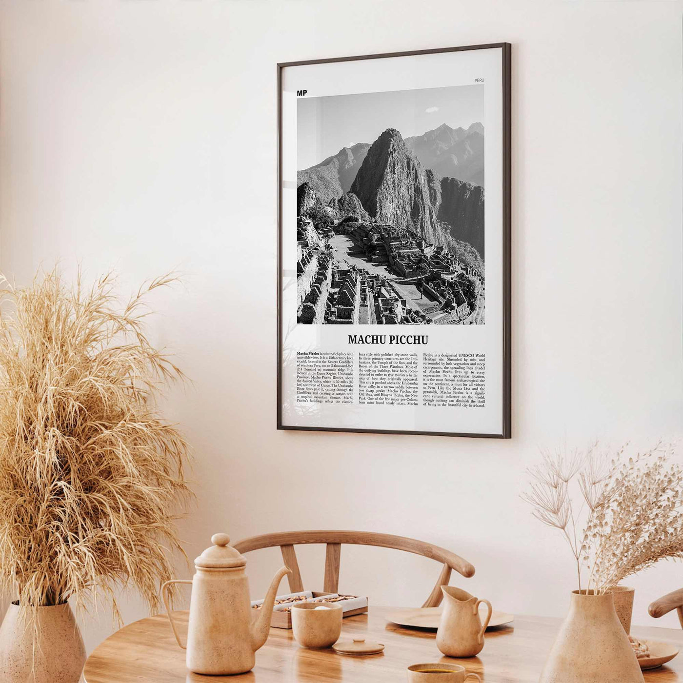 Machu Picchu Print Black and White, Machu Picchu Wall Art, Machu Picchu Poster, Machu Picchu Photo, Peru, Machu Pikchu, Cusco, South America