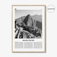 Machu Picchu Print Black and White, Machu Picchu Wall Art, Machu Picchu Poster, Machu Picchu Photo, Peru, Machu Pikchu, Cusco, South America