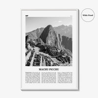 Machu Picchu Print Black and White, Machu Picchu Wall Art, Machu Picchu Poster, Machu Picchu Photo, Peru, Machu Pikchu, Cusco, South America