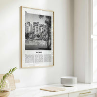 Mackay Print Black and White, Mackay Wall Art, Mackay Poster, Mackay Photo, Mackay Wall Décor, Mackay Map, Australia