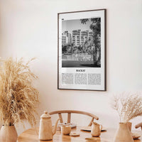 Mackay Print Black and White, Mackay Wall Art, Mackay Poster, Mackay Photo, Mackay Wall Décor, Mackay Map, Australia