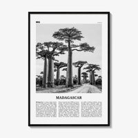 Madagascar Print Black and White, Madagascar Wall Art, Madagascar Poster, Madagascar Photo, Madagasikara, Antananarivo, Africa