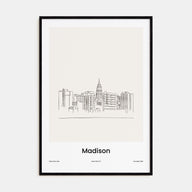 Madison Drawn Poster