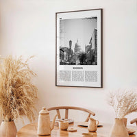 Madison Print Black and White No 1, Madison Wall Art, Madison Poster, Madison Photo, Madison Décor, Wisconsin, USA, United States