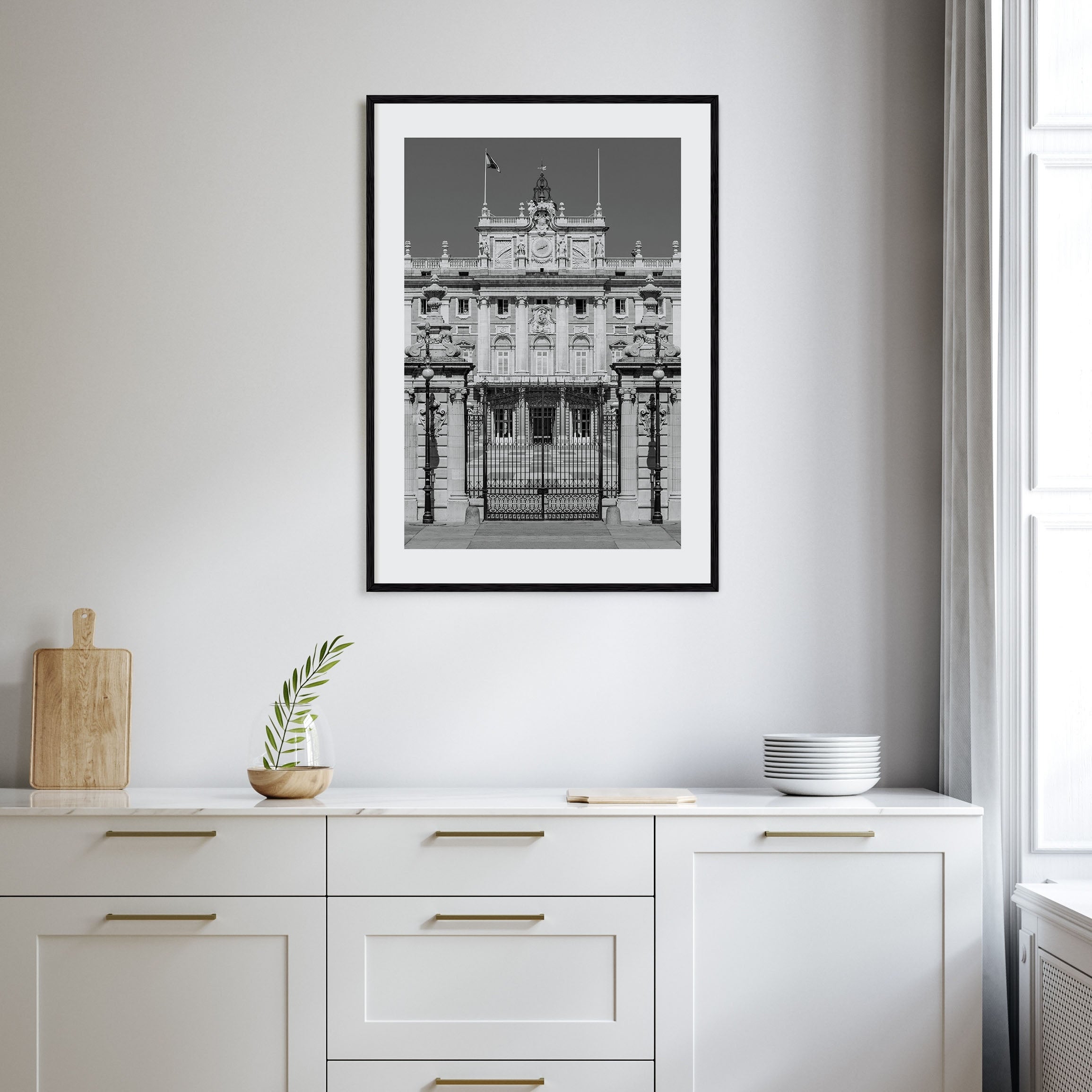 Madrid Photo B&W No 2 Poster