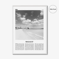 Magaluf Print Black and White, Magaluf Wall Art, Magaluf Poster, Magaluf Photo, Magaluf Wall Décor, Magaluf Map, Spain
