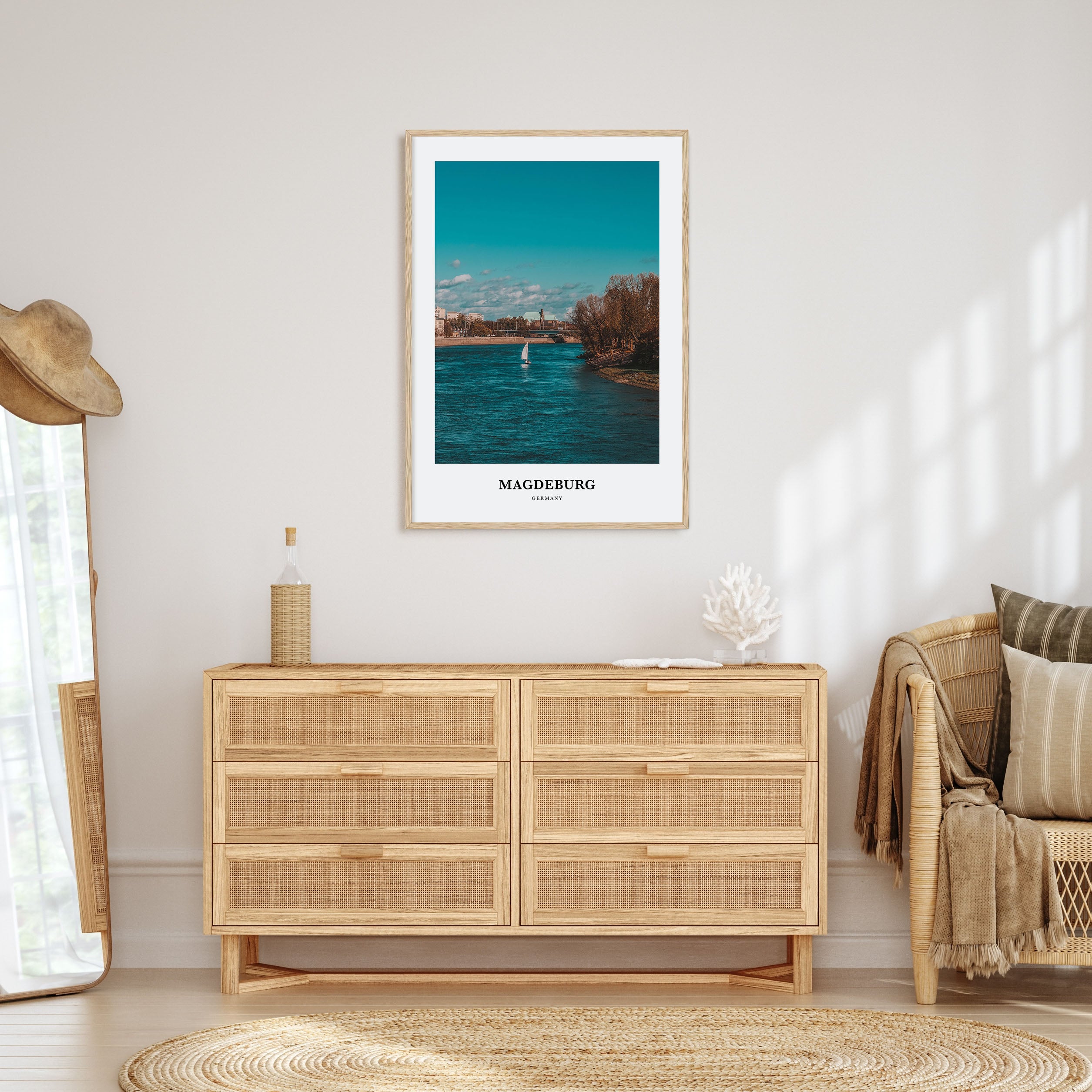 Magdeburg Portrait Color No 1 Poster