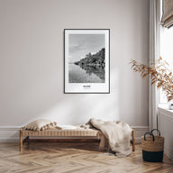 Mahé Portrait B&W Poster