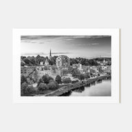 Maine Landscape B&W Poster