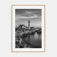 Maine Photo B&W No 2 Poster