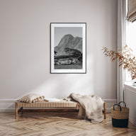 Malawi Photo B&W Poster
