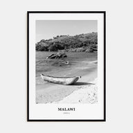 Malawi Portrait B&W Poster