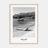 Malawi Portrait B&W Poster
