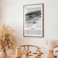 Malawi Print Black and White, Malawi Wall Art, Malawi Poster, Malawi Photo, Malawi Wall Decor, Country Art Print, Africa Poster Print