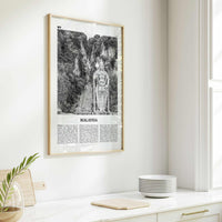 Malaysia Print Black and White, Malaysia Wall Art, Malaysia Poster, Malaysia Photo, Peninsular, Kuala Lumpur, Putrajaya, Asia