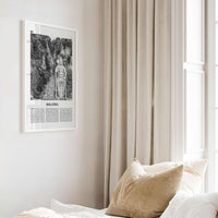 Malaysia Print Black and White, Malaysia Wall Art, Malaysia Poster, Malaysia Photo, Peninsular, Kuala Lumpur, Putrajaya, Asia