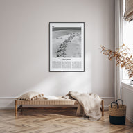 Maldives Travel B&W No 2 Poster