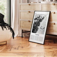 Maldives Print Black and White No 3, Maldives Wall Art, Maldives Poster, Maldives Photo, Maldives Wall Decor, Country Art Print, Malé Addu