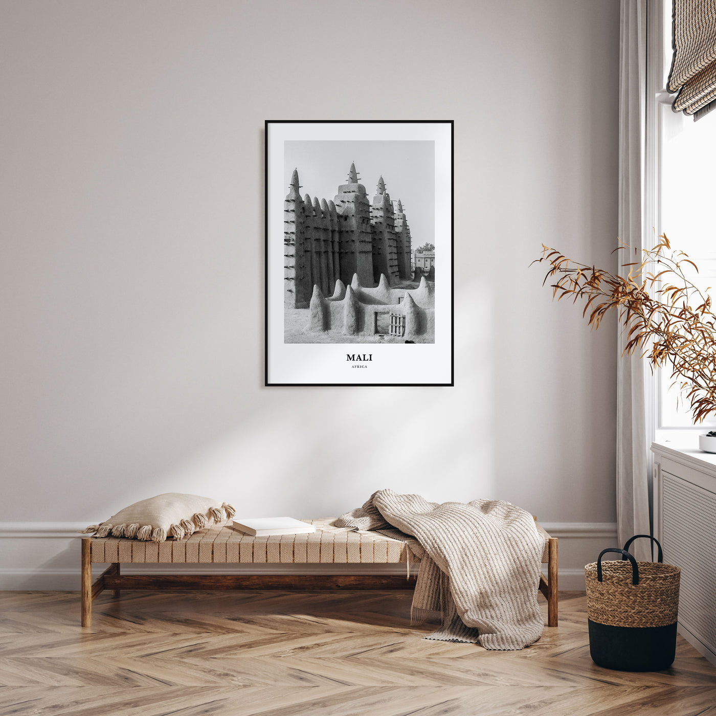 Mali Portrait B&W Poster