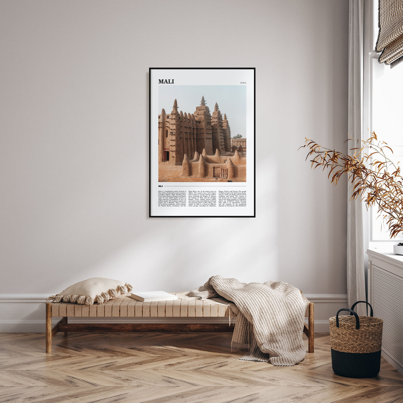 Mali Travel Color Poster