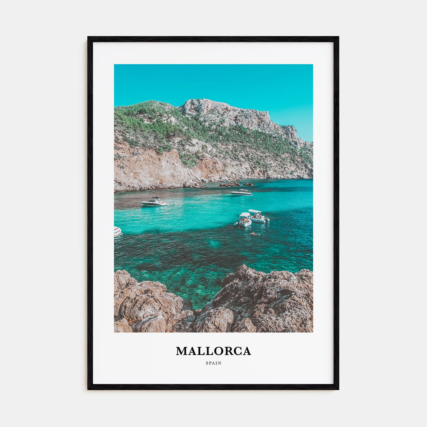 Mallorca Portrait Color Poster