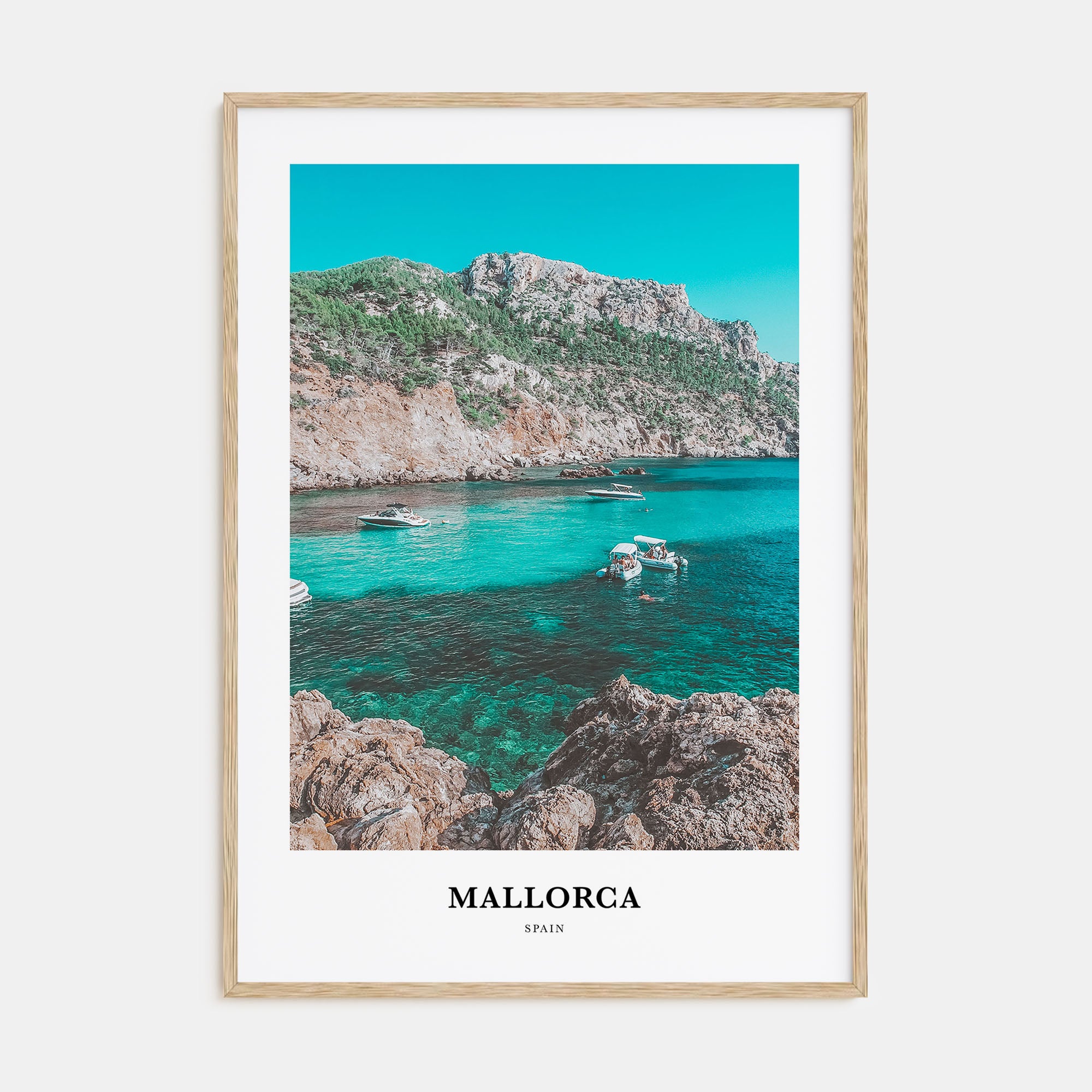 Mallorca Portrait Color Poster