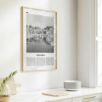 Mallorca Print Black and White No 2, Mallorca Wall Art, Mallorca Poster, Mallorca Photo, Spain, Majorca, Balearic Islands, Palma, España