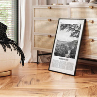 Mammoth Cave Print Black and White, Mammoth Cave Wall Art, Mammoth Cave Poster, Mammoth Cave Photo, Mammoth Cave Wall Décor, Kentucky, USA