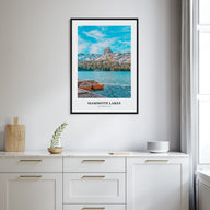 Mammoth Lakes Portrait Color Poster