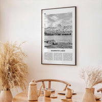 Mammoth Lakes Print Black and White, Mammoth Lakes Wall Art, Mammoth Lakes Poster, Mammoth Lakes Photo, California, USA, United States