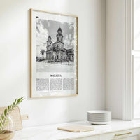 Managua Print Black and White, Managua Wall Art, Managua Poster, Managua Photo, Managua Wall Décor, Nicaragua