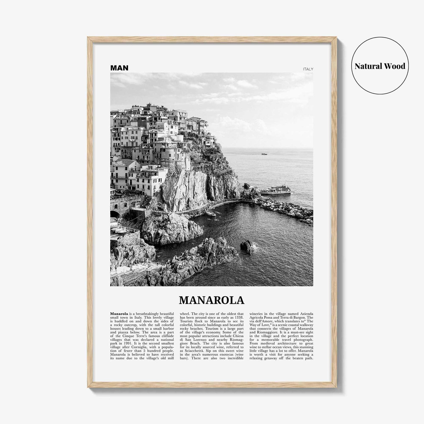 Manarola Print Black and White, Manarola Wall Art, Manarola Poster, Manarola Photo, Manarola Wall Décor, Liguria, Italy, Italia