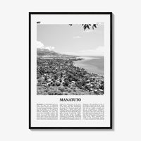 Manatuto Print Black and White, Manatuto Wall Art, Manatuto Poster, Manatuto Photo, Manatuto Wall Décor, Manatuto Map, East Timor