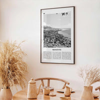 Manatuto Print Black and White, Manatuto Wall Art, Manatuto Poster, Manatuto Photo, Manatuto Wall Décor, Manatuto Map, East Timor