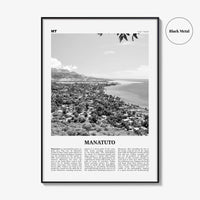 Manatuto Print Black and White, Manatuto Wall Art, Manatuto Poster, Manatuto Photo, Manatuto Wall Décor, Manatuto Map, East Timor