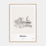 Manaus Drawn Poster