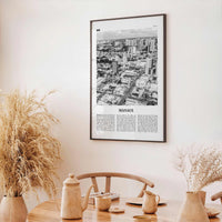 Manaus Print Black and White, Manaus Wall Art, Manaus Poster, Manaus Photo, Manaus Wall Décor, Manaus Map, Brazil