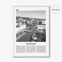 Manayunk Print Black and White, Manayunk Wall Art, Manayunk Poster, Manayunk Photo, Manayunk Map, Manayunk Decor, Philadelphia, Pennsylvania