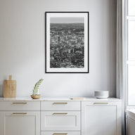 Manchester, England Photo B&W Poster