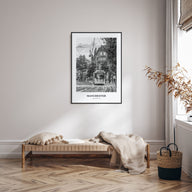 Manchester, England Portrait B&W No 1 Poster