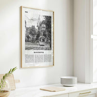 Manchester Print Black and White England No 1, Manchester Wall Art, Manchester Poster, Manchester Photo, UK, United Kingdom