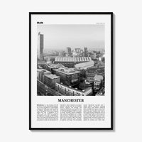 Manchester Print Black and White England No 2, Manchester Wall Art, Manchester Poster, Manchester Photo, UK, United Kingdom