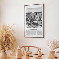 Manchester Print Black and White New Hampshire, Manchester Wall Art, Manchester Poster, Manchester Photo, USA, United States