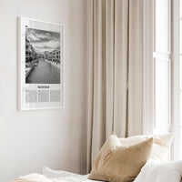 Mandurah Print Black and White, Mandurah Wall Art, Mandurah Poster, Mandurah Photo, Mandurah Wall Décor, Mandurah Map, Australia