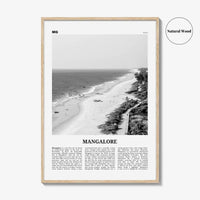 Mangalore Print Black and White, Mangalore Wall Art, Mangalore Poster, Mangalore Photo, Mangalore Wall Décor, India